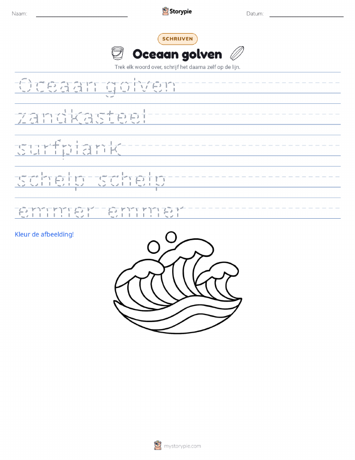 Schrijf Oefening