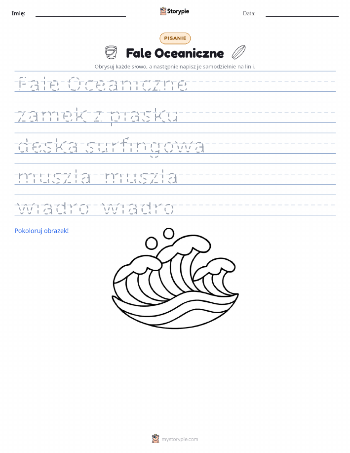 Ćwiczenie Pisania