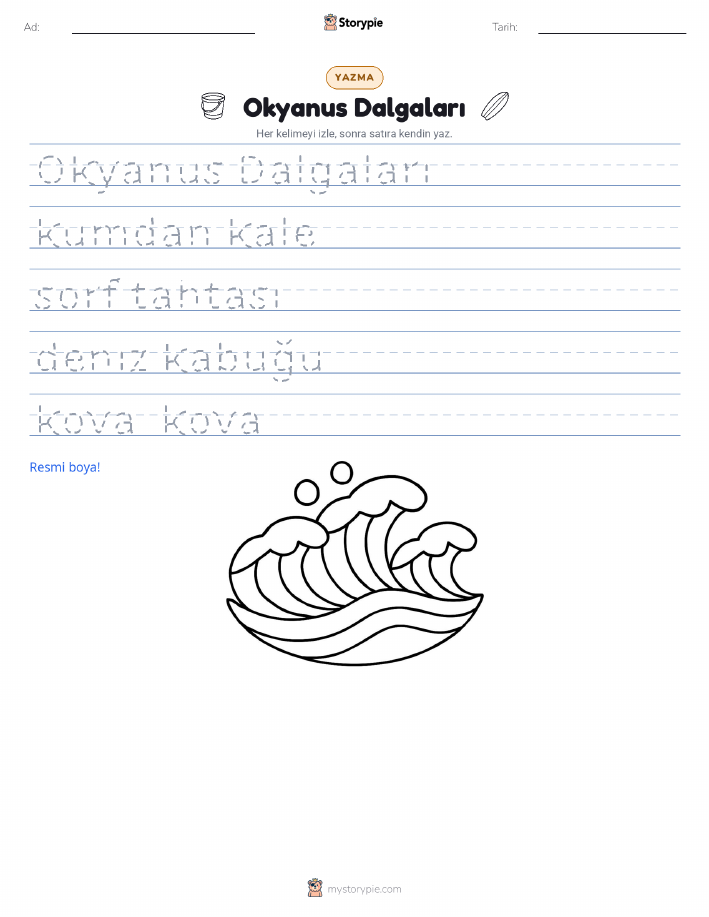 Yazma Pratiği