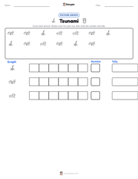 Tsunami printable worksheet preview