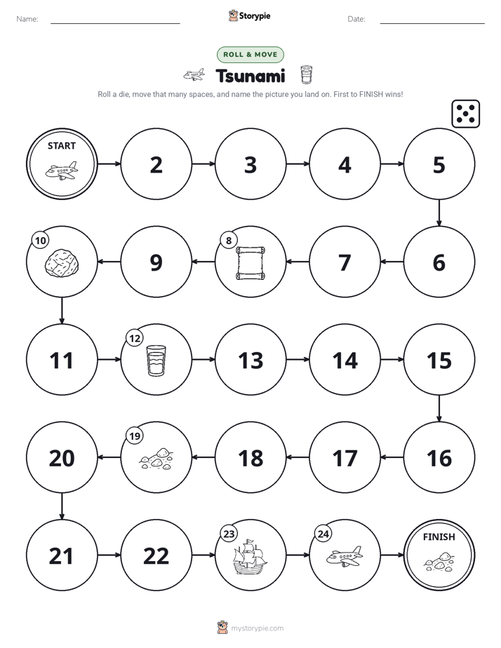 Roll & Move Game