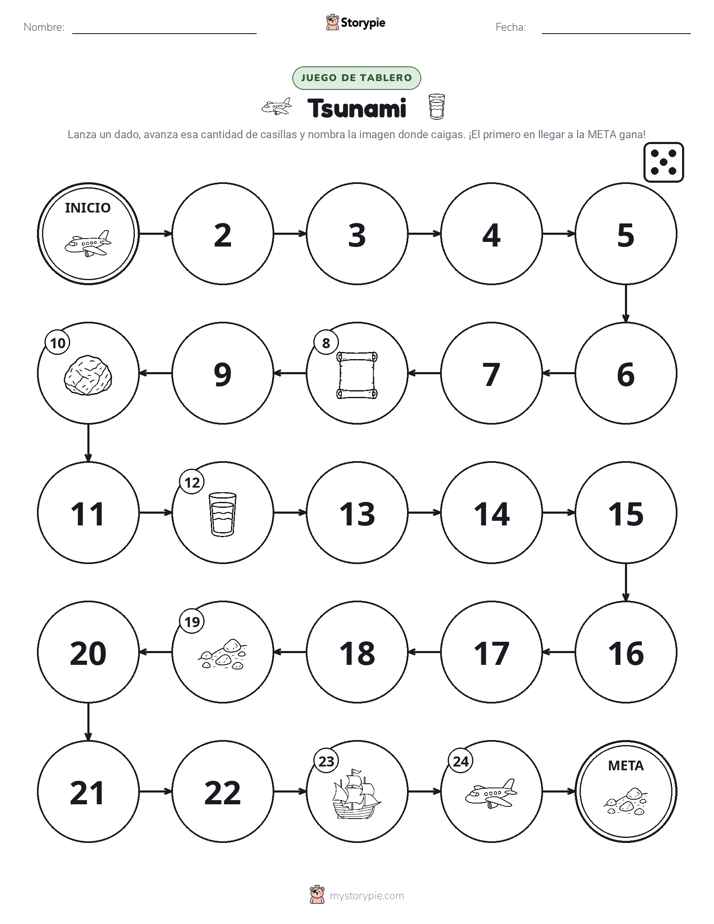 Juego de Rueda y Avanza