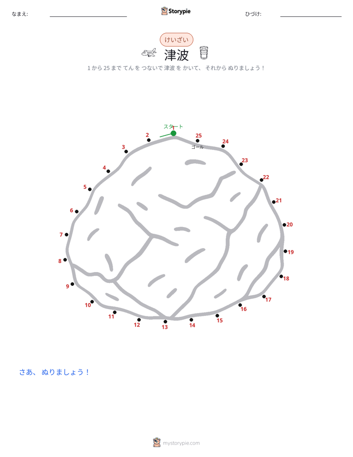 点つなぎ