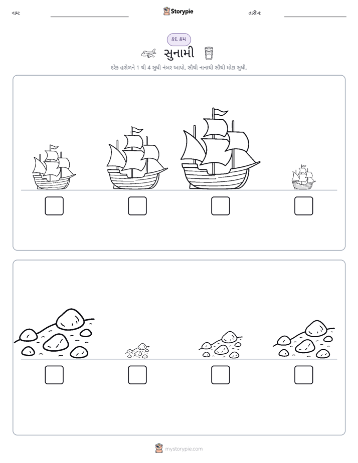 આકાર ક્રમ