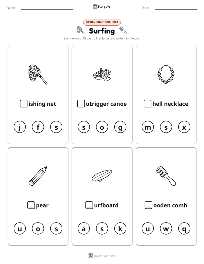Beginning Sounds