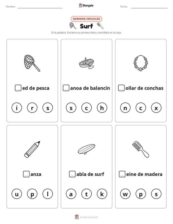 Sonidos Iniciales
