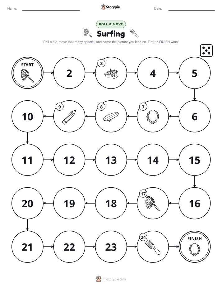 Roll & Move Game