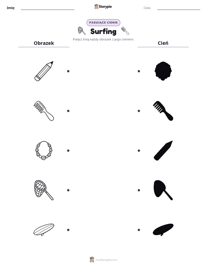Dopasowanie cieni