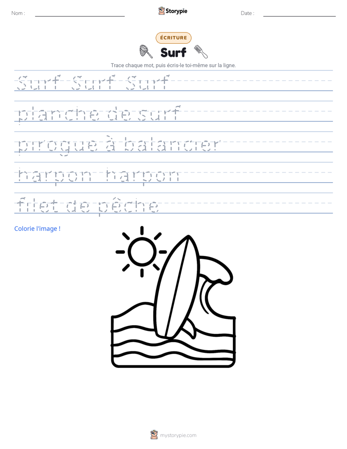Pratique d'écriture