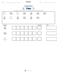 Tides printable worksheet preview