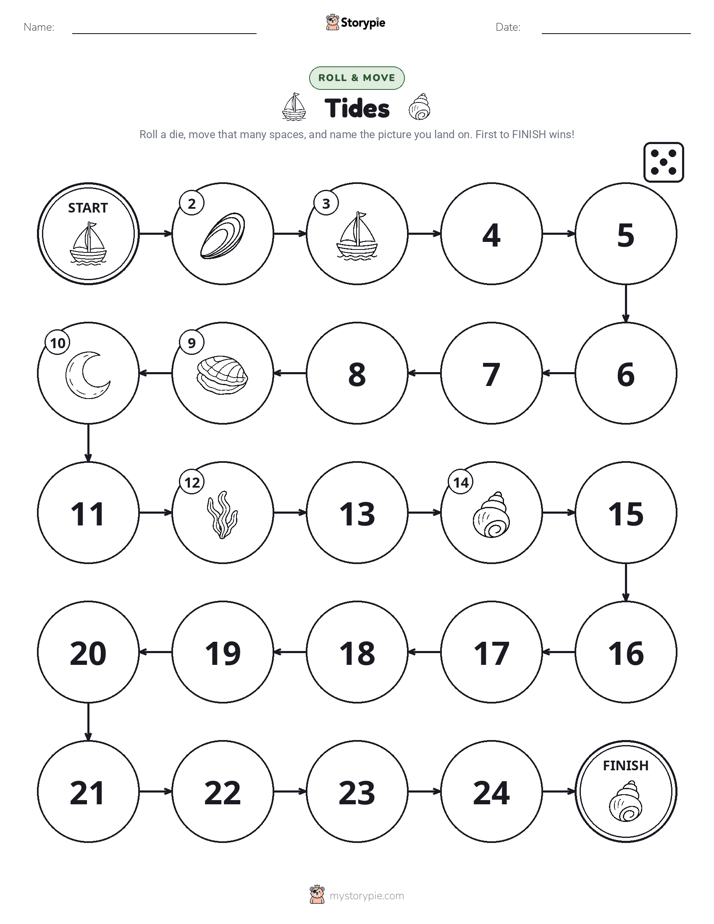 Roll & Move Game