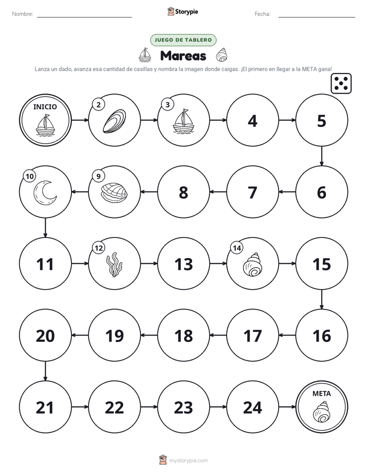 Juego de Rueda y Avanza