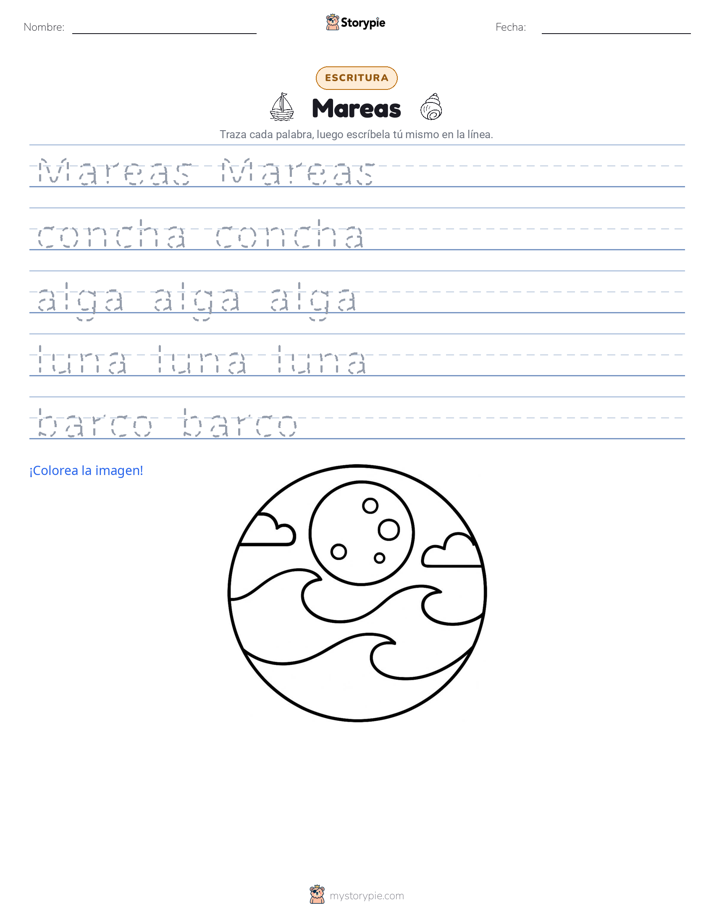 Práctica de Escritura