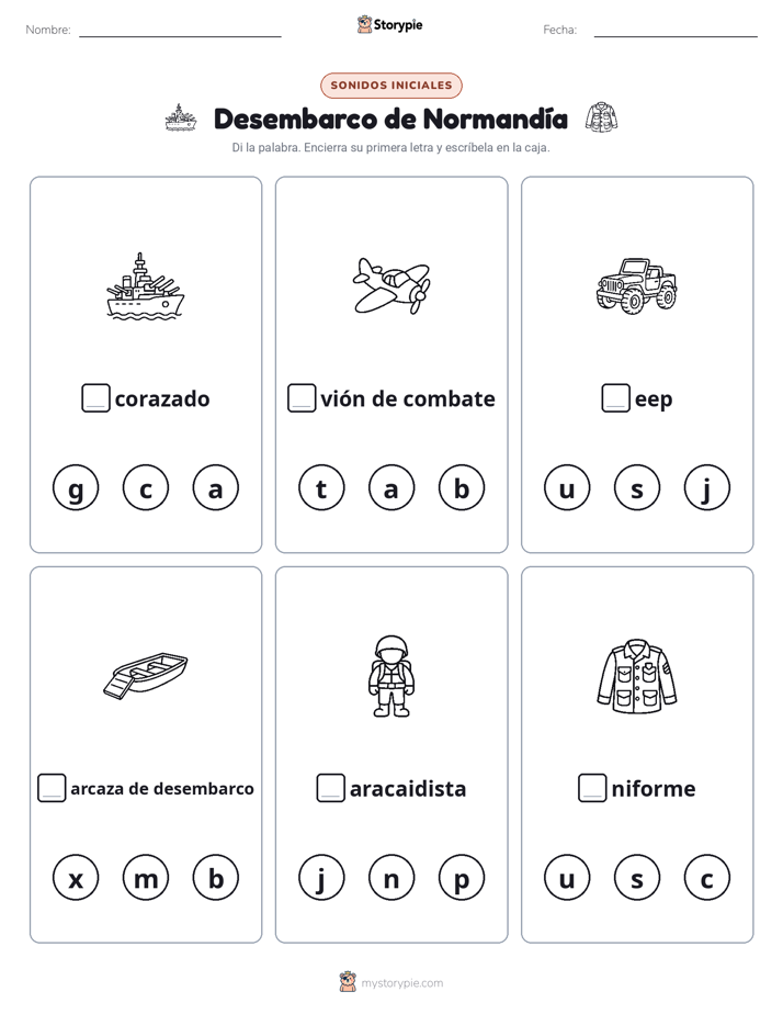 Sonidos Iniciales