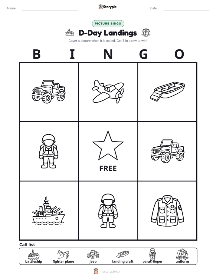 Picture Bingo