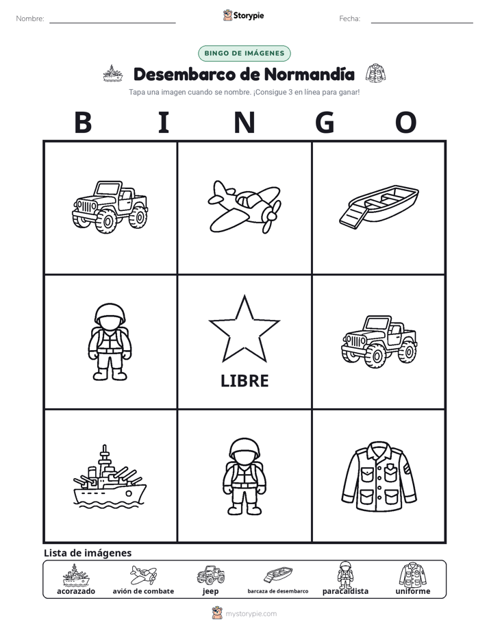 Bingo de Imágenes