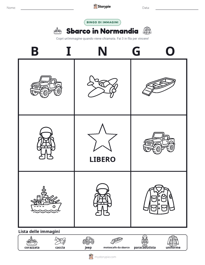 Bingo delle Immagini
