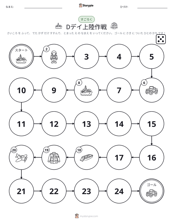 ロール＆ムーブゲーム