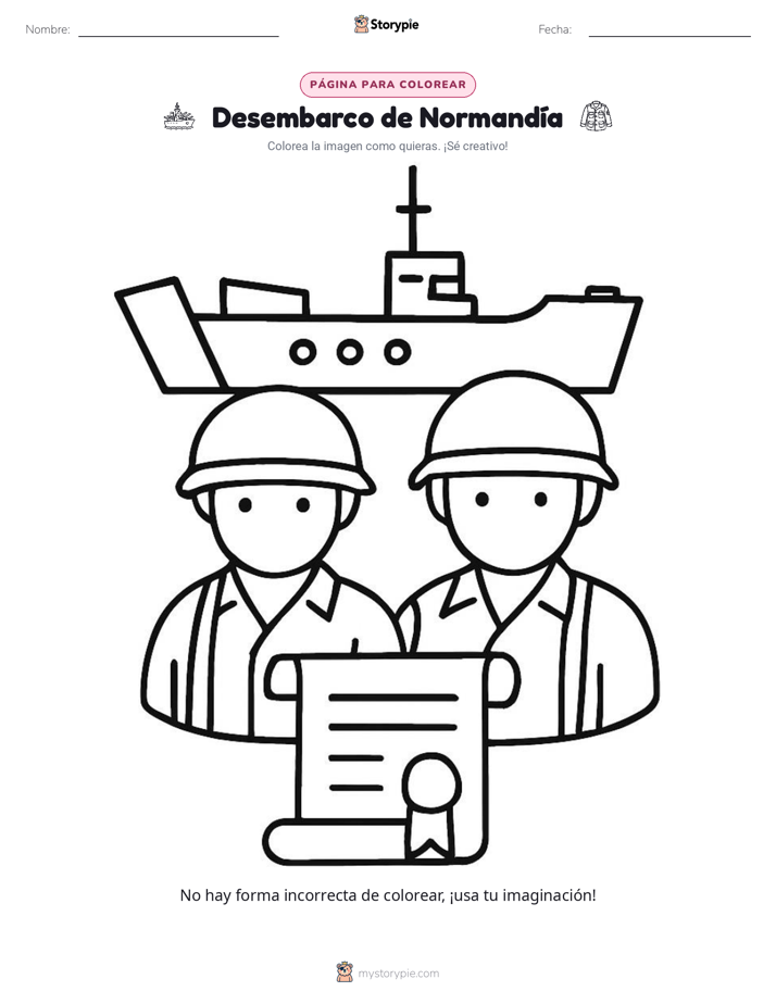 Página para Colorear