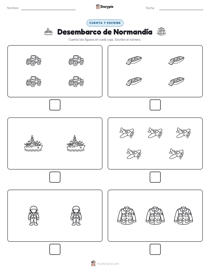 Cuenta y Escribe