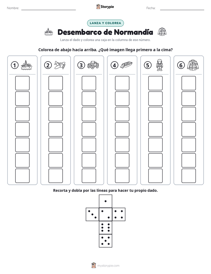 Rueda y Colorea
