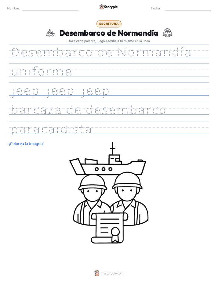 Práctica de Escritura