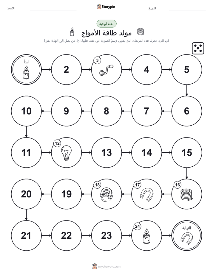 لعبة لف و تحرك