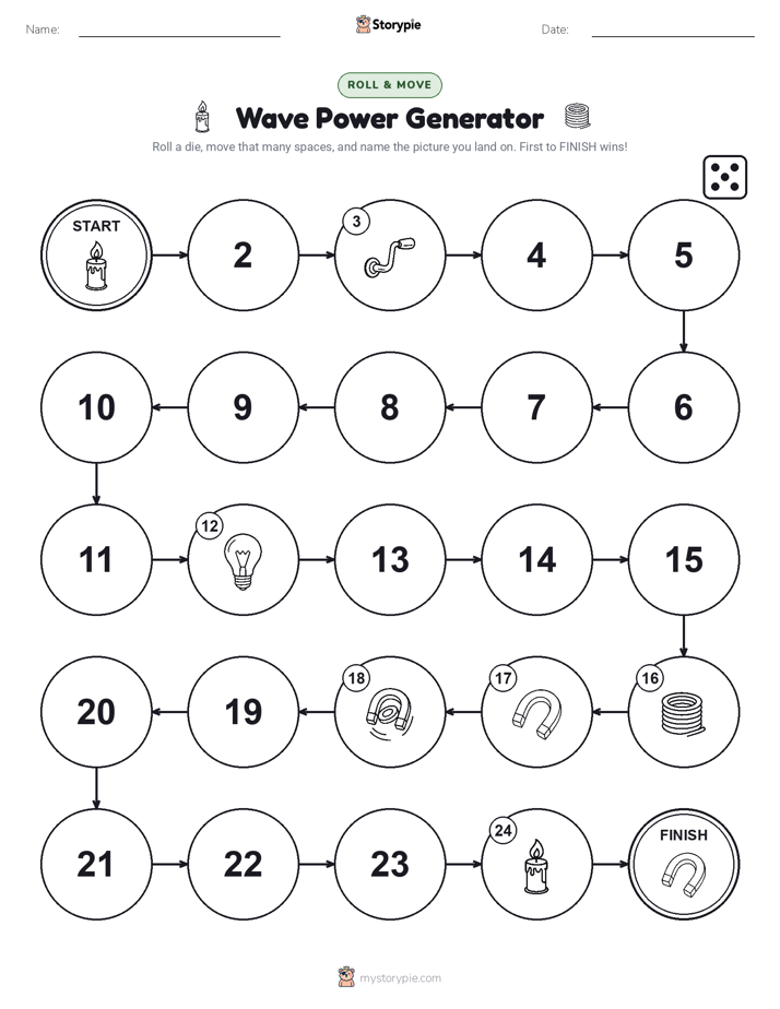 Roll & Move Game