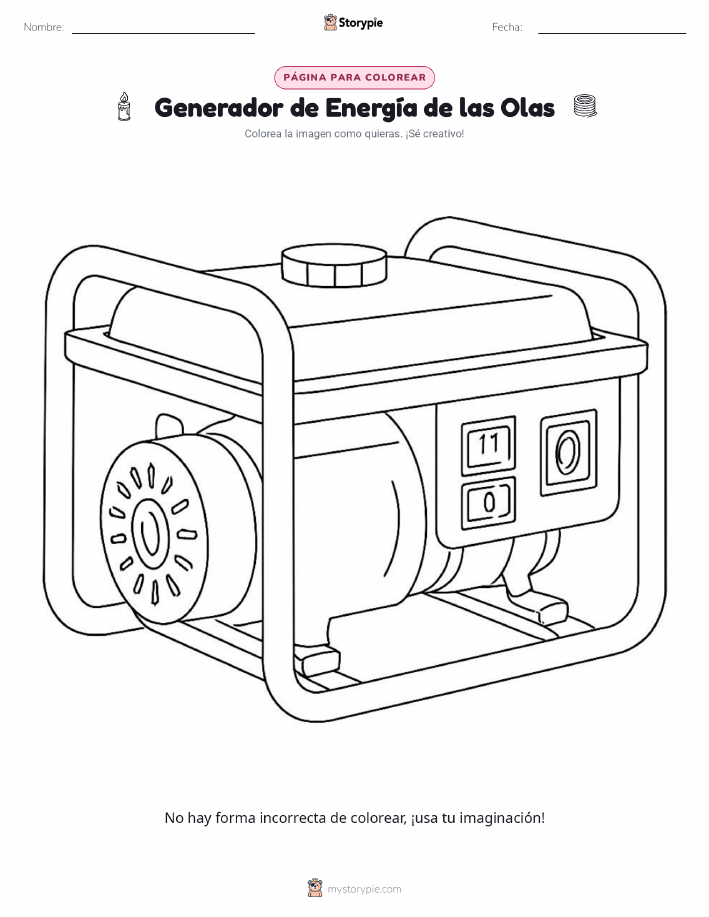 Página para Colorear