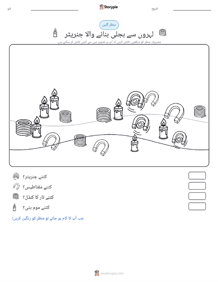 گنتی کا منظر