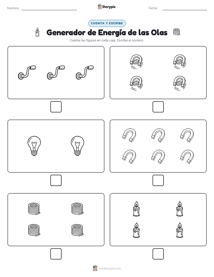 Cuenta y Escribe