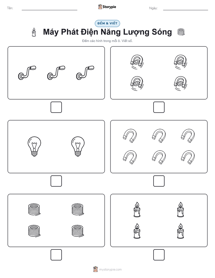 Đếm & Viết