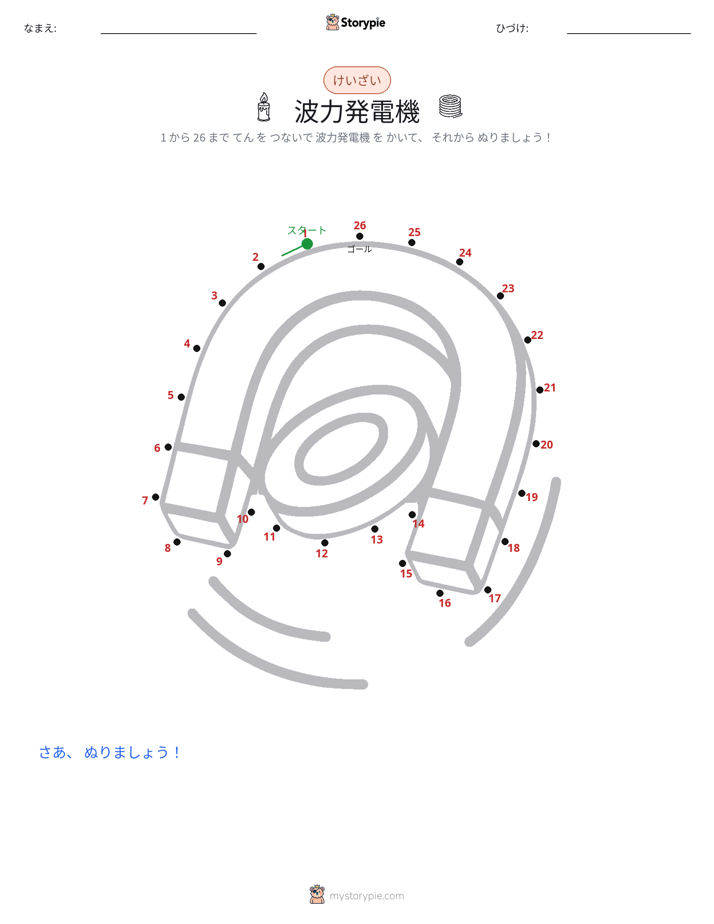 点つなぎ