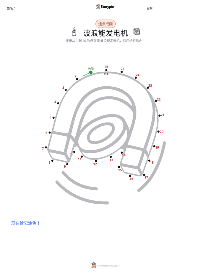 连点成线