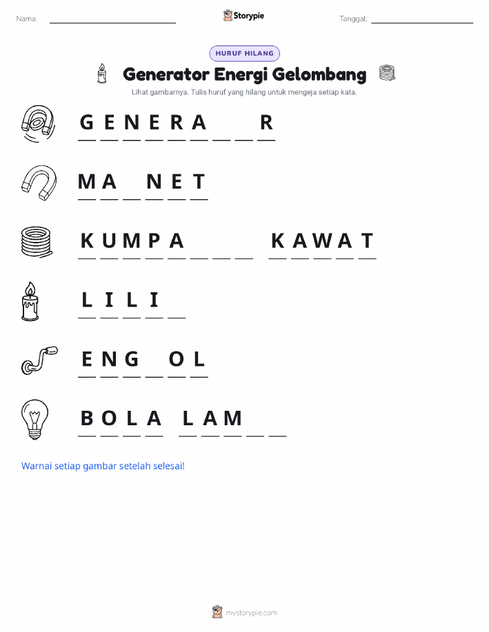 Huruf yang Hilang