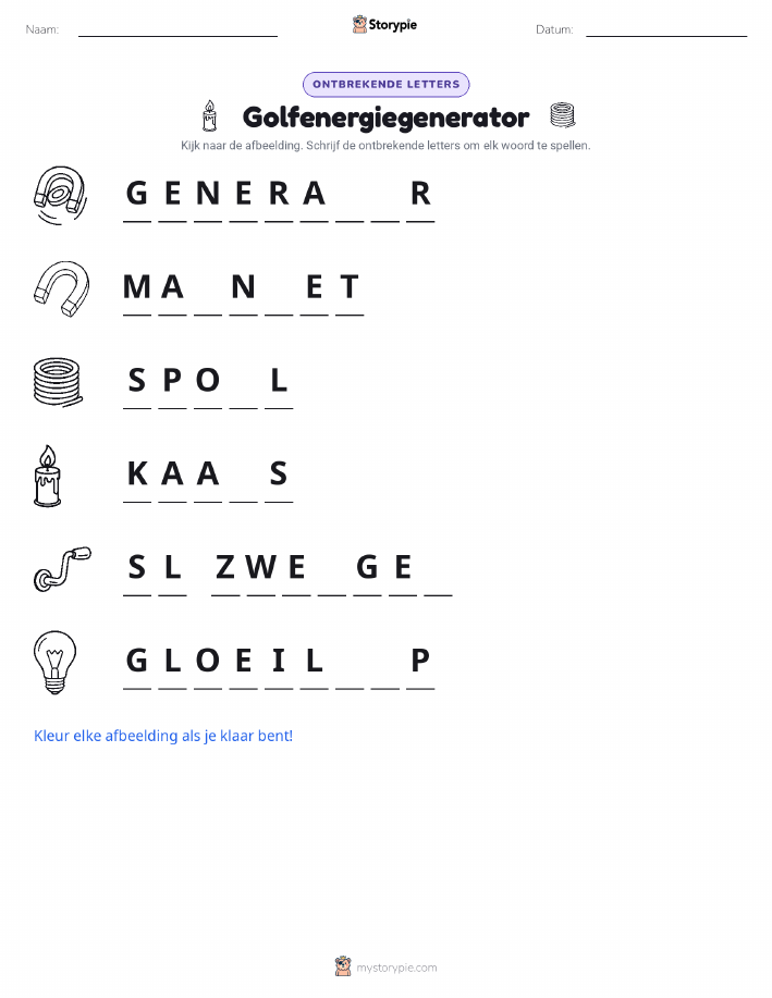 Ontbrekende Letters