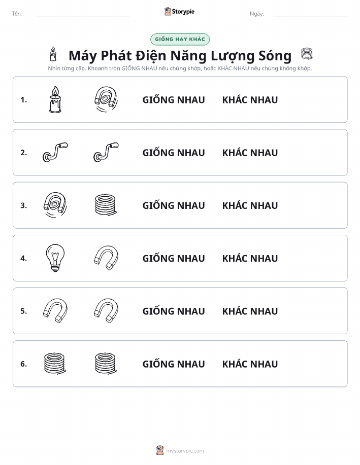 Giống Hay Khác