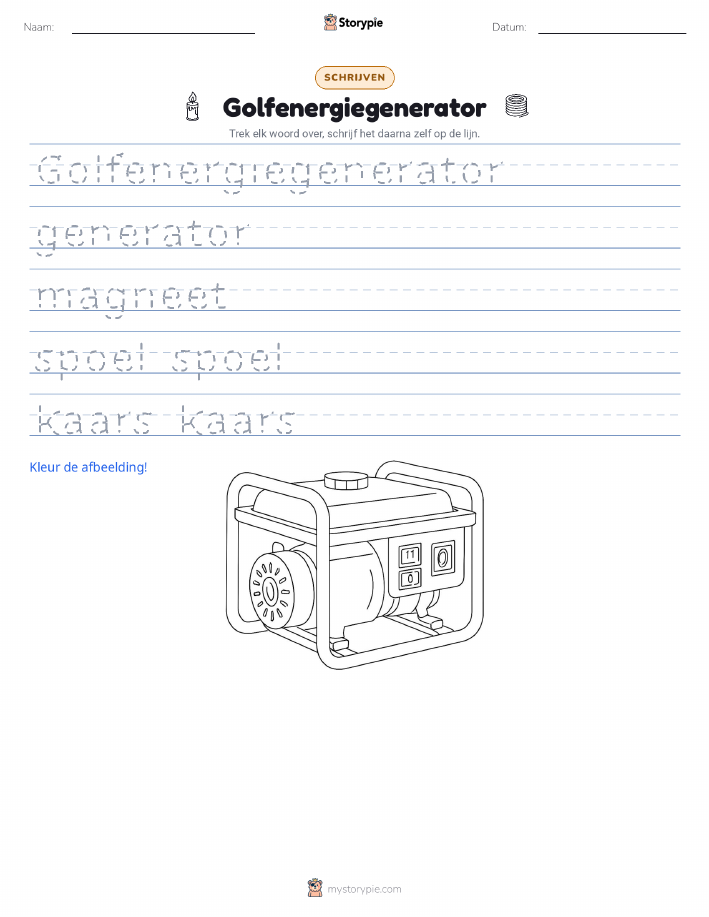Schrijf Oefening