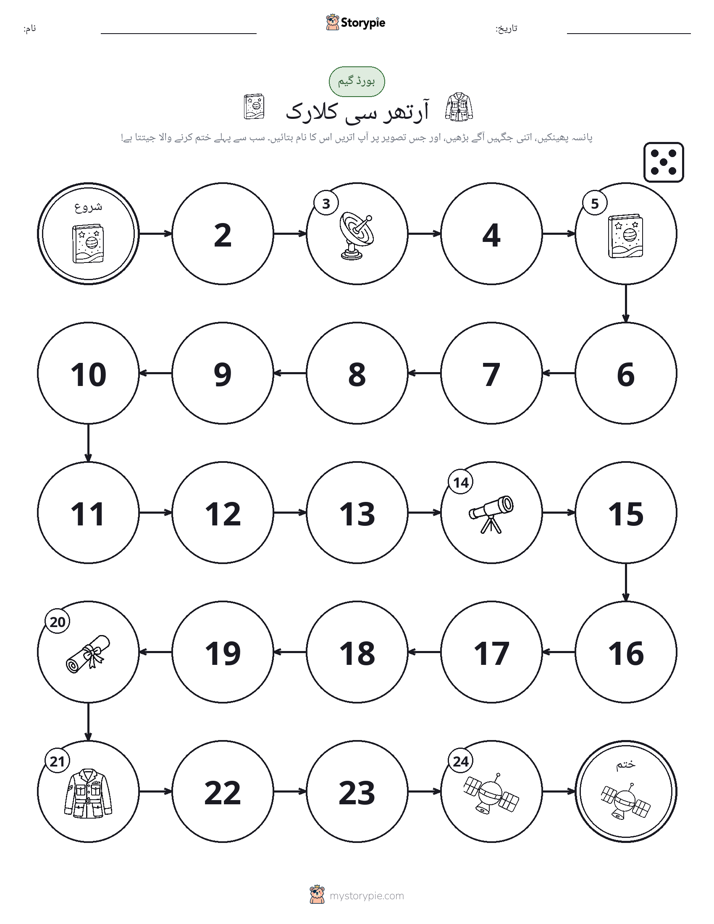 رول اور منتقل کریں کھیل
