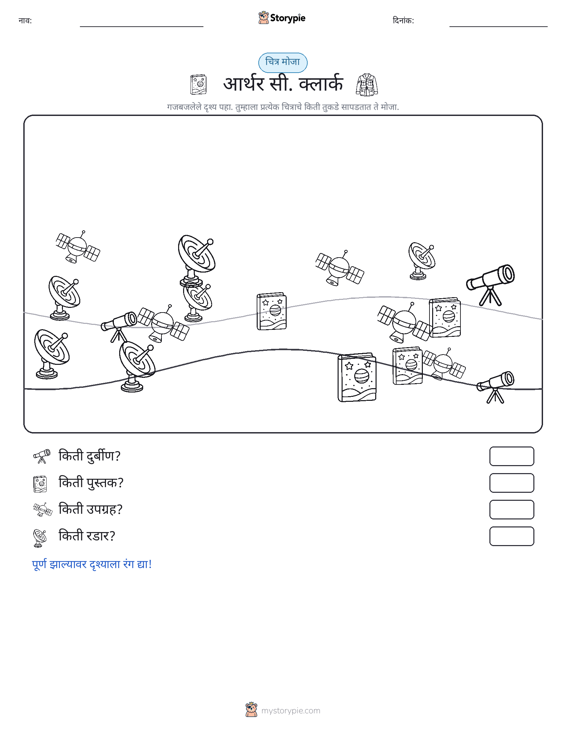 गणना दृश्य
