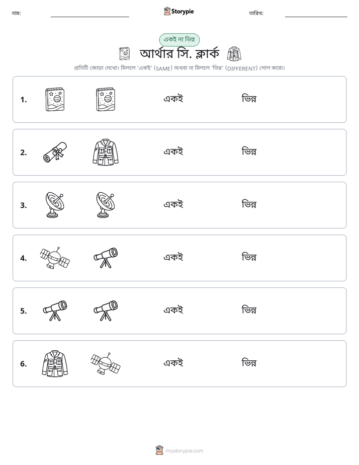 একই বা ভিন্ন