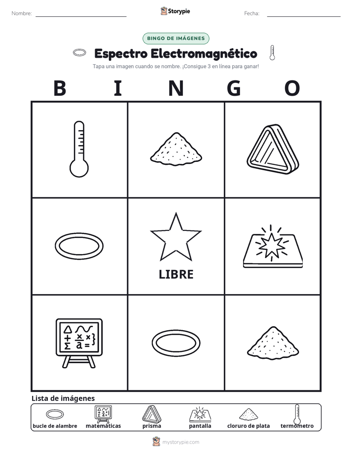 Bingo de Imágenes