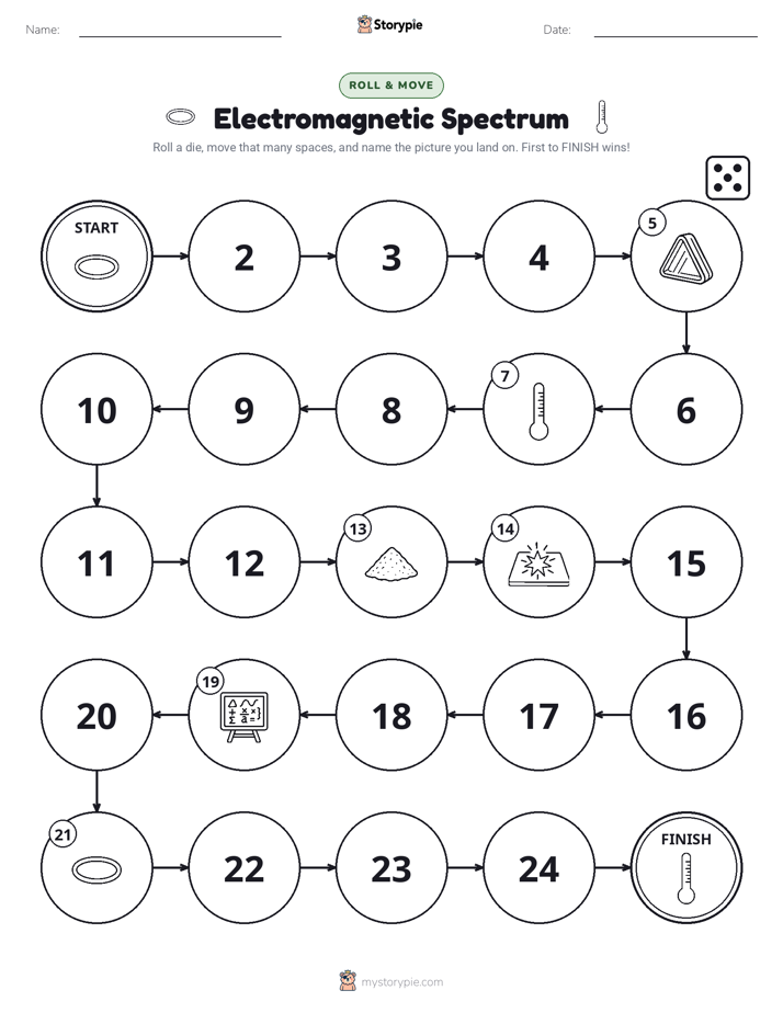 Roll & Move Game
