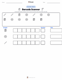 Barcode Scanner printable worksheet preview