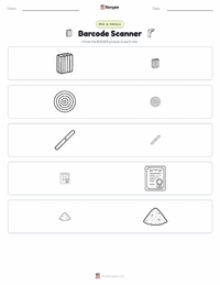 Barcode Scanner printable worksheet preview