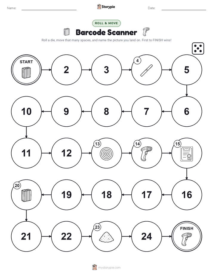 Roll & Move Game