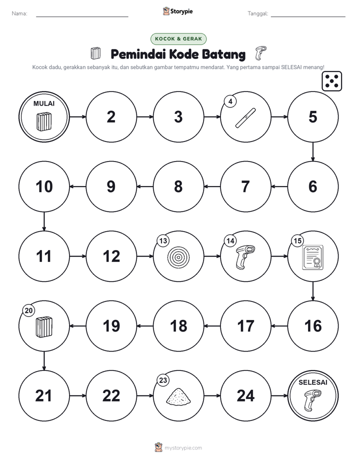 Permainan Gulung & Pindah
