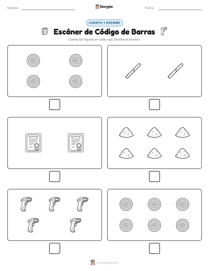 Cuenta y Escribe