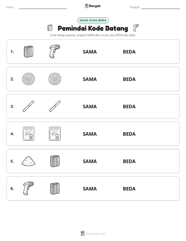 Sama atau Berbeda