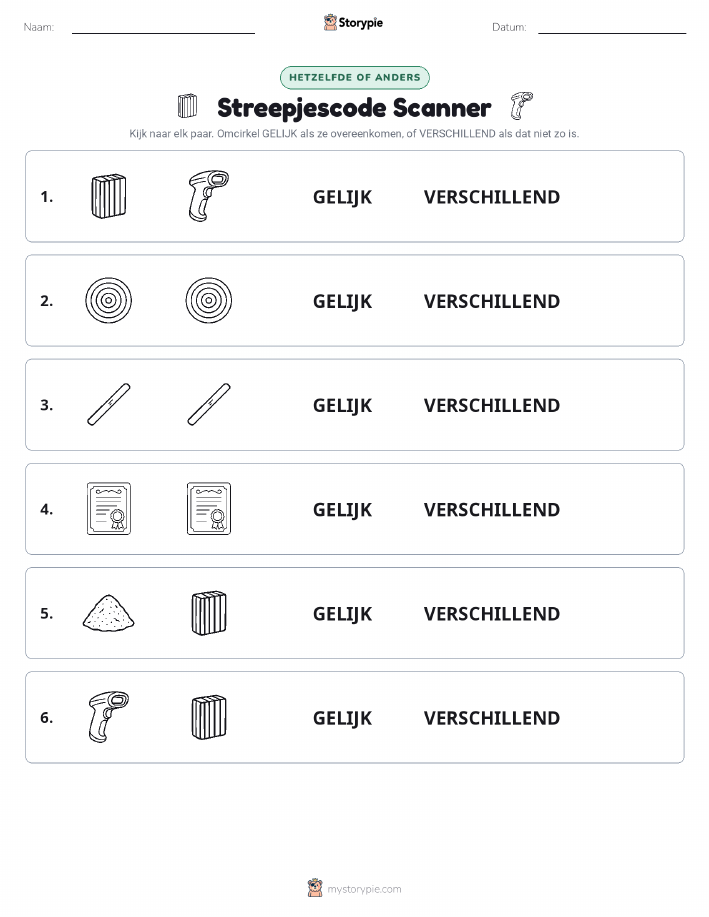 Zelfde of Verschillend
